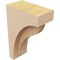 Ekena Millwork 3"W x 6"D x 9"H Classic Helena Rough Cedar Woodgrain TimberThane Corbel, Primed Tan CORUR03X06X09HELRCPR - alternate 2